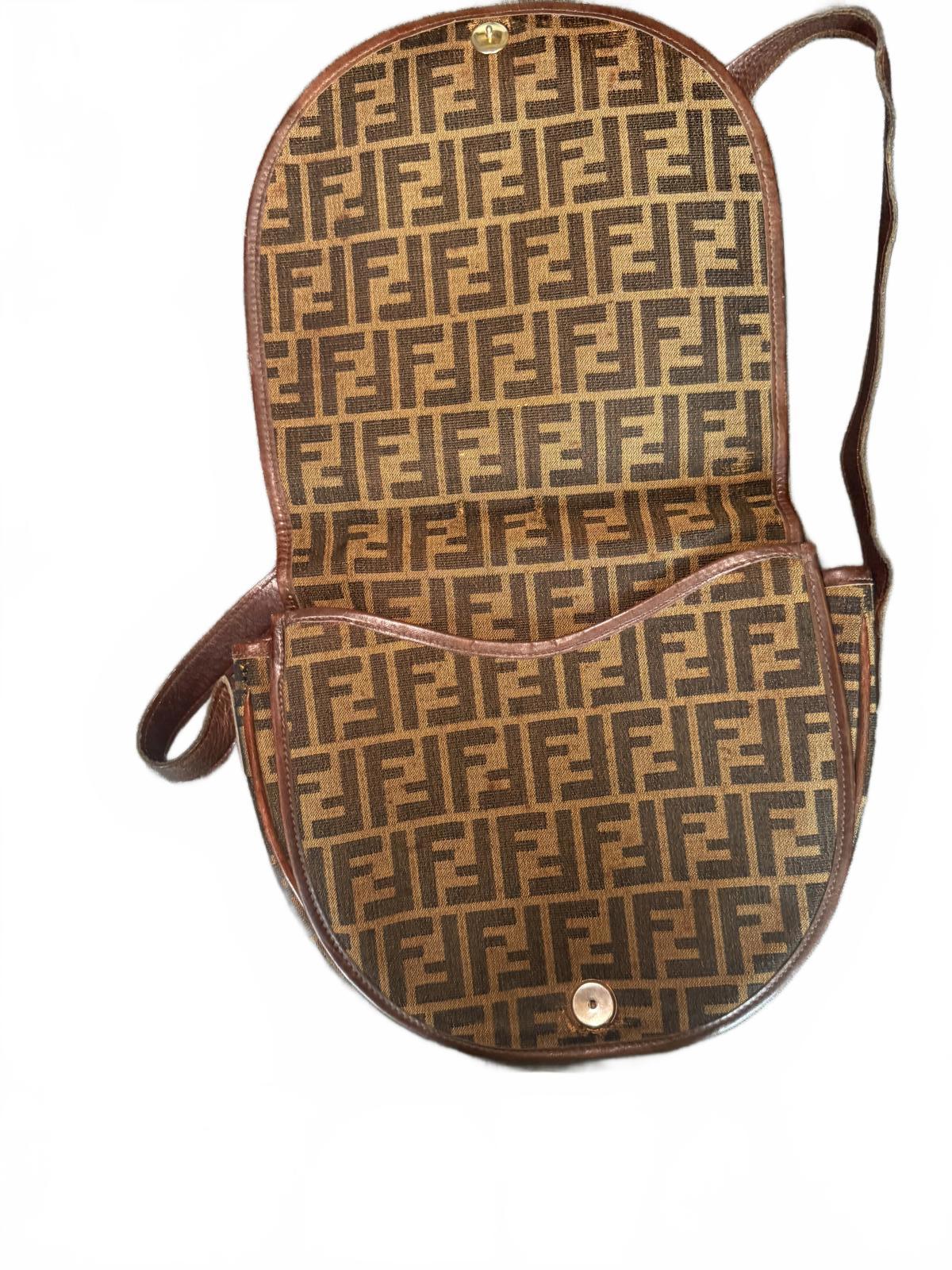 Fendi Vintage Monogram Shoulder Bag (0745)