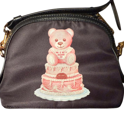 Moschino Couture Cake Teddy Bear crossbody bag