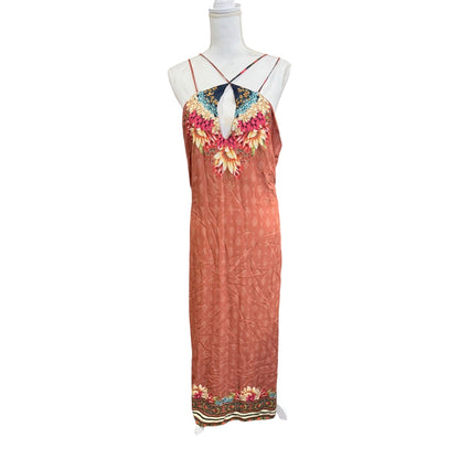 Farm Rio Tropical Maxi Dress Rare Large NWOT