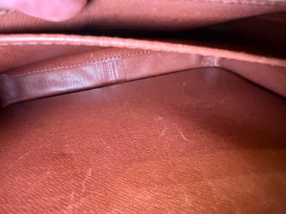 Vintage Louis Vuitton Monogram Cartouchiere MM Crossbody Bag – 1985