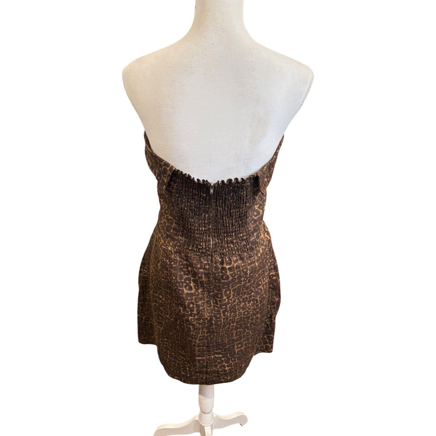REFORMATION Madilyn Linen Dress In Vesuvio Size 12