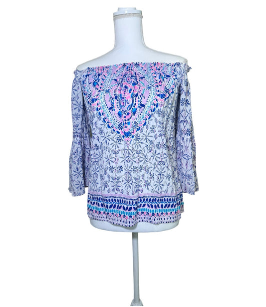 Lilly Pulitzer® Nevie Off-the-Shoulder Top - Size XS