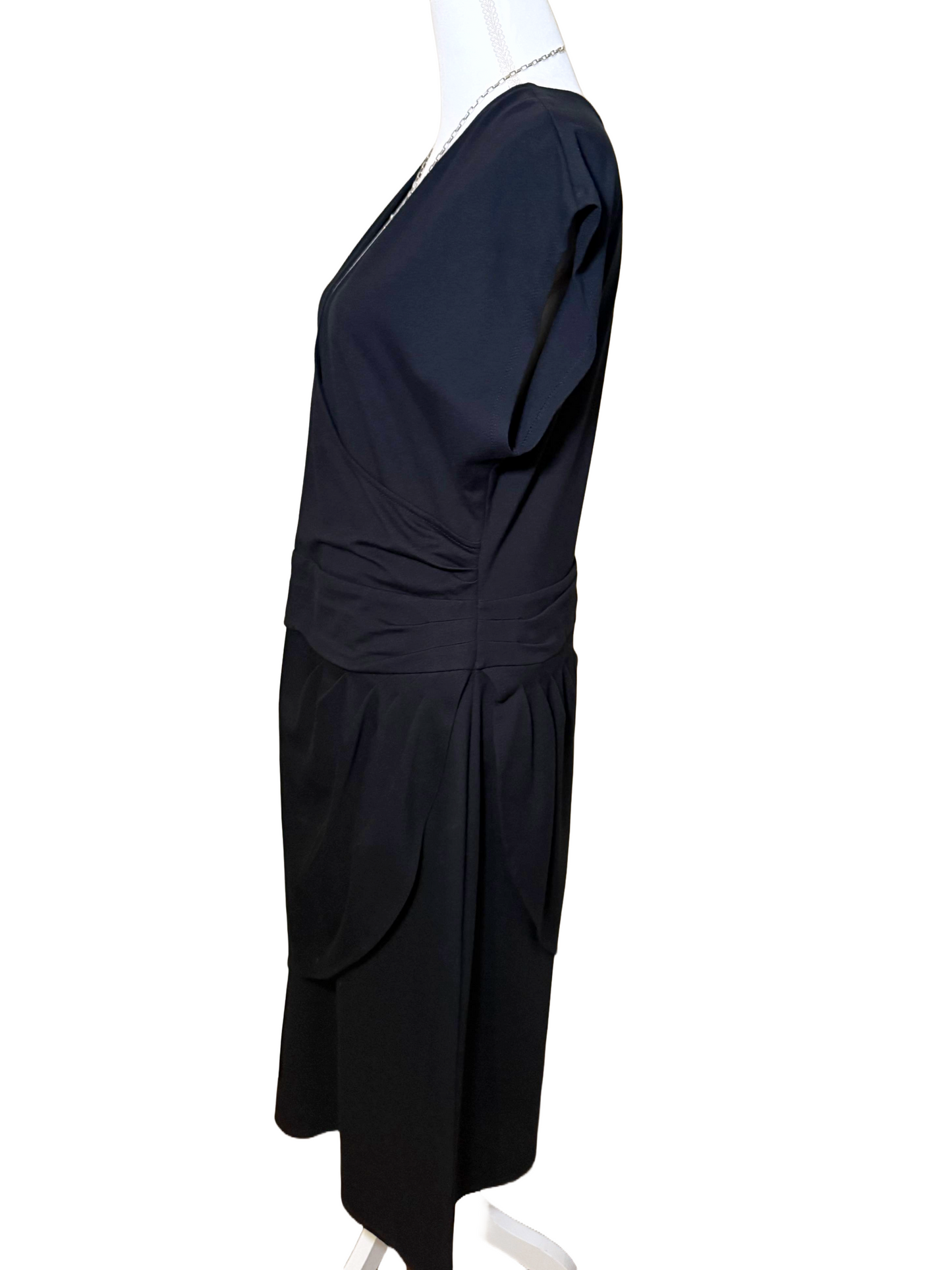 Christian Siriano for J. Jill Black Dress, Size Large
