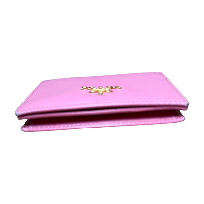 Prada Saffiano Leather Card Wallet