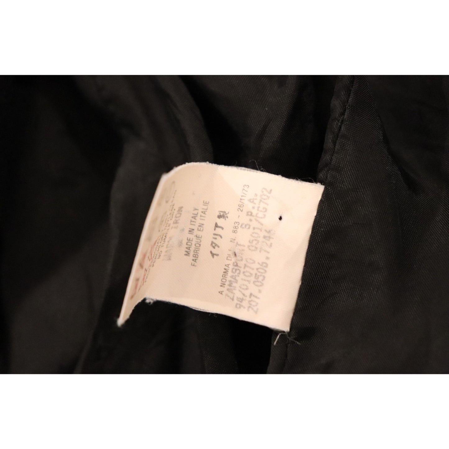 Gucci Black Pinstripe Belted Vintage Blazer Size 38