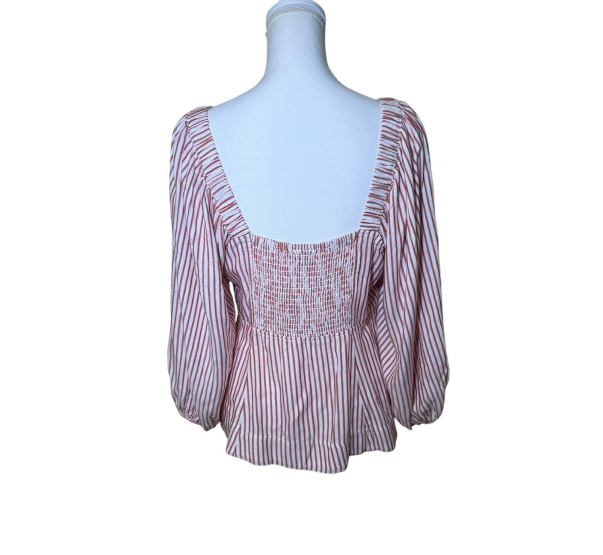 CAbi The Visionary Carnival Top – Festive Stripe | Size Medium