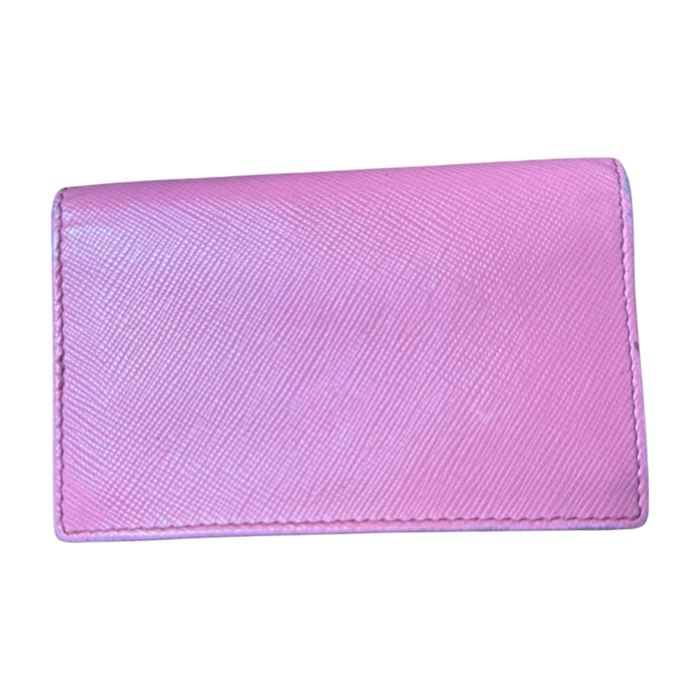 Prada Saffiano Leather Card Wallet