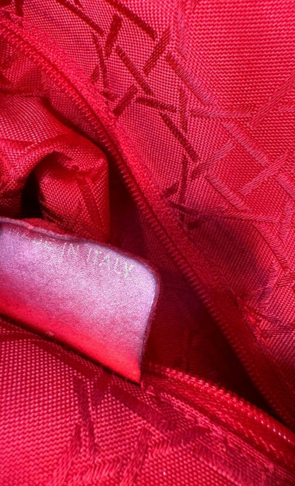 Lady Dior Cannage Medium Quilted Nylon Handbag