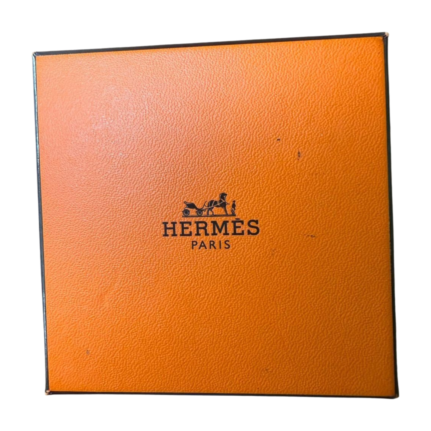 Hermès Cages d’H “H” Cube Pendant Necklace – Pink Enamel on Silver-Tone Chain (With Box)