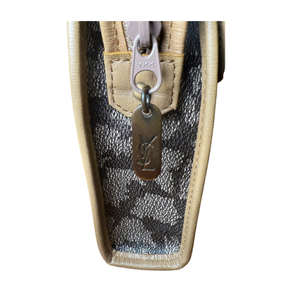Vintage Yves Saint Laurent Giraffe Print Clutch/Pouch