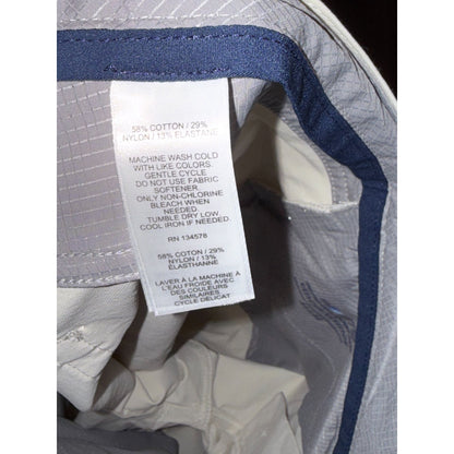 Vineyard Vines Mens On-The-Go 5-Pocket Pants 32x32 Beige Cotton-Blend Lightweight With Tags