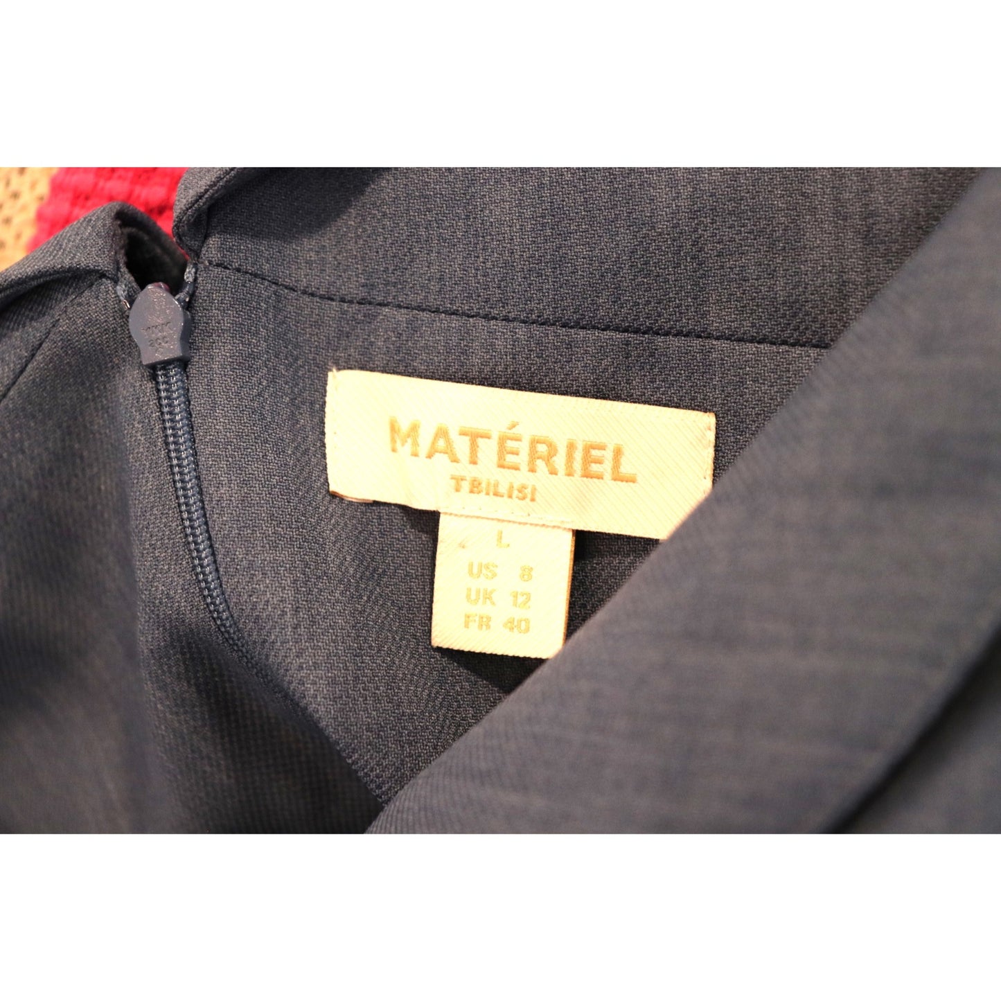 Matériel Tbilisi Strapless Blue Womens Jumpsuit, size 8