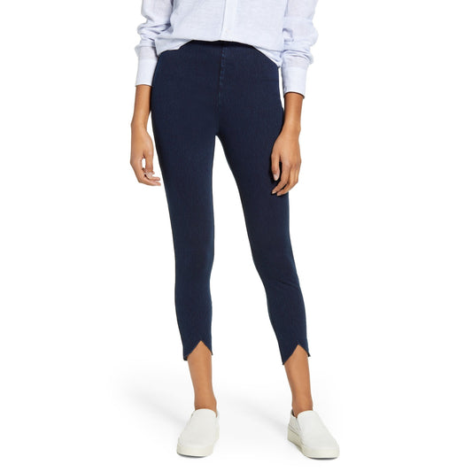 Lysse Lynette Scallop Edge Denim, Small NWT