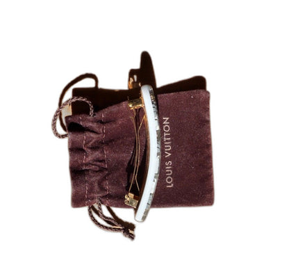 Louis Vuitton Monogram Inclusion Hair Clip