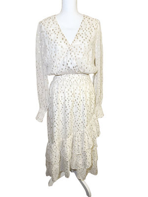 New Lilly Pulitzer Cristiana Long Sleeve Midi Dress – Size 12