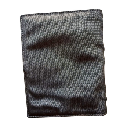 Gucci Black Nylon and Leather Planner and Organizer