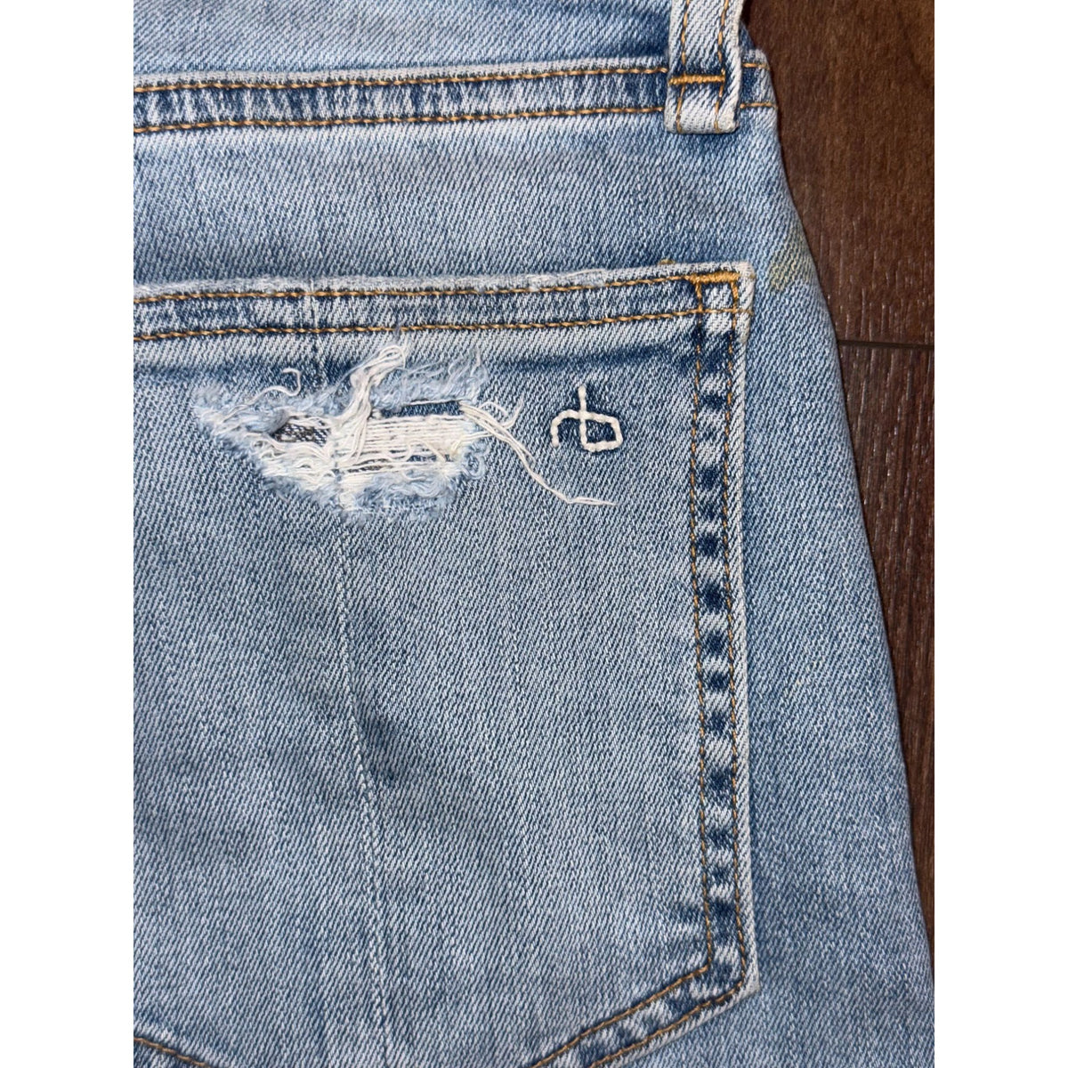 Rag & Bone Nina High-Rise Ankle Cigarette Jeans Size 26