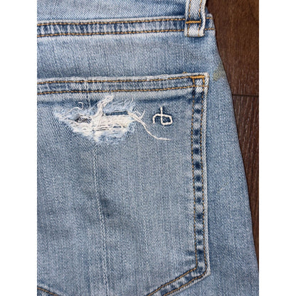 Rag & Bone Nina High-Rise Ankle Cigarette Jeans Size 26