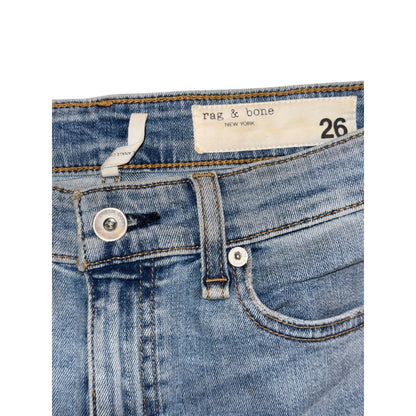 Rag & Bone Nina High-Rise Ankle Cigarette Jeans Size 26