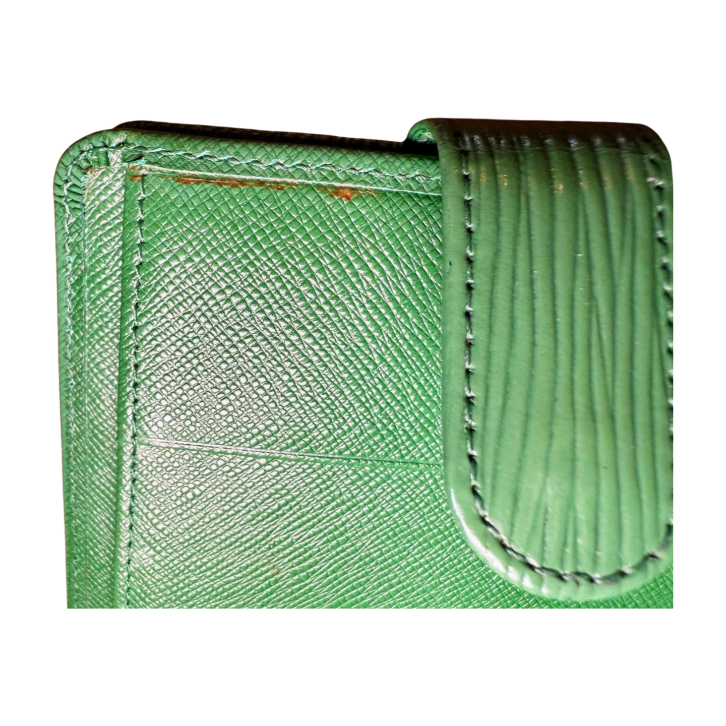 Louis Vuitton Epi Leather Wallet, Green