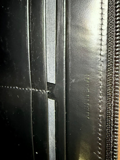 Prada Black Zipper Wallet