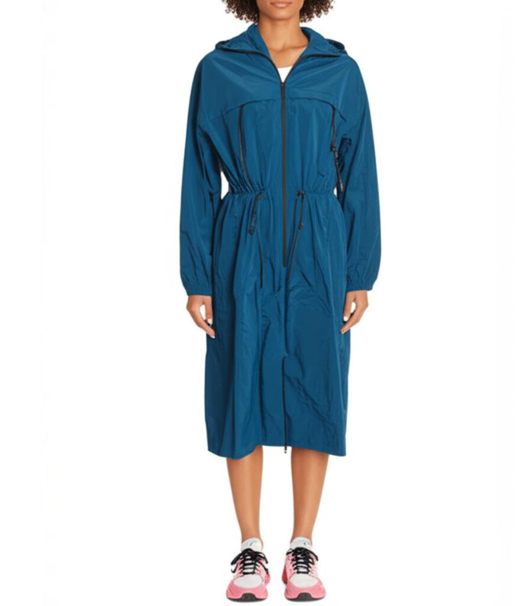 Spiritual Gangster Natasha Jacket, Women’s Medium, Teal Blue (Oversized Fit)