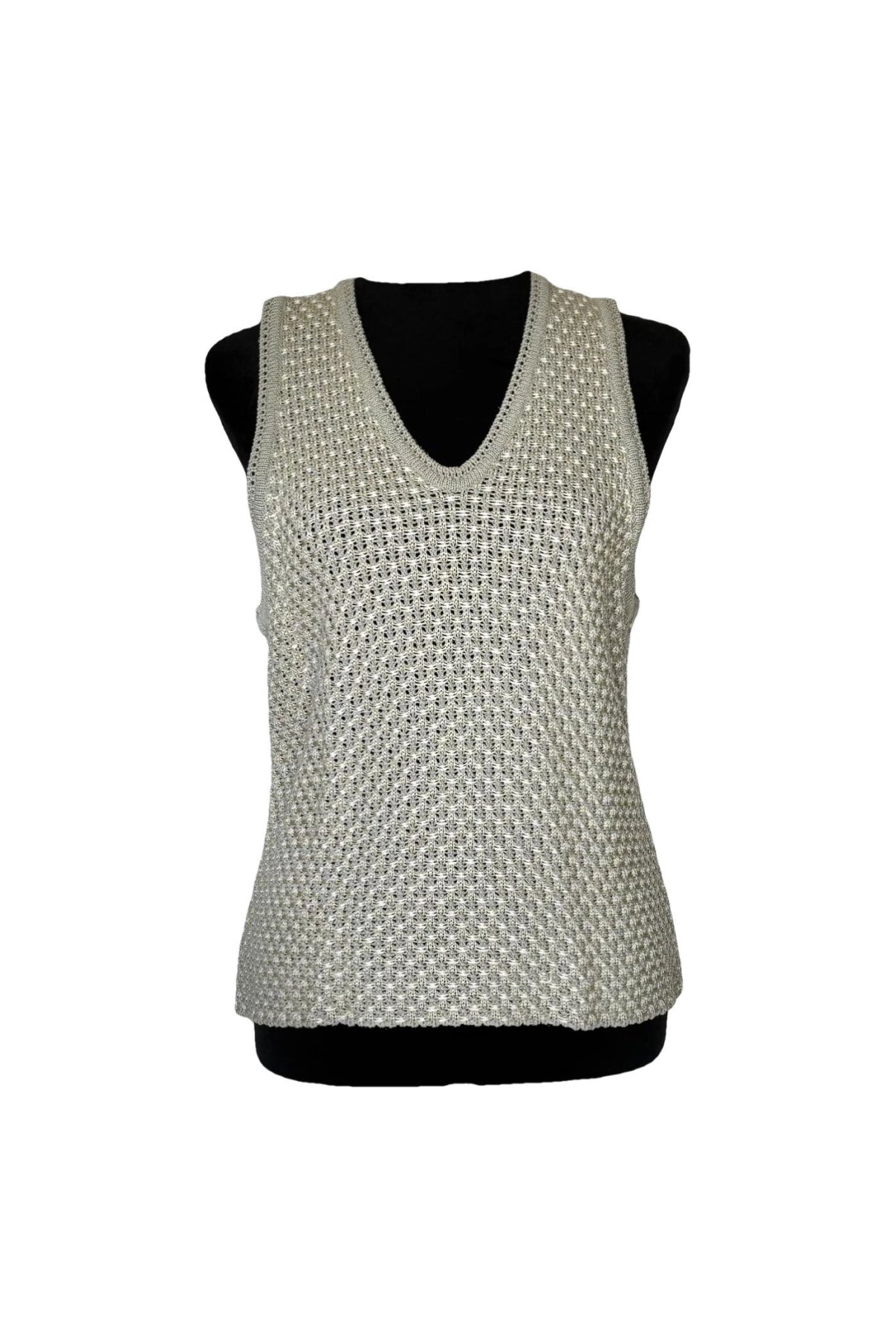 Salvatore Ferragamo Knit Tank- Size Large