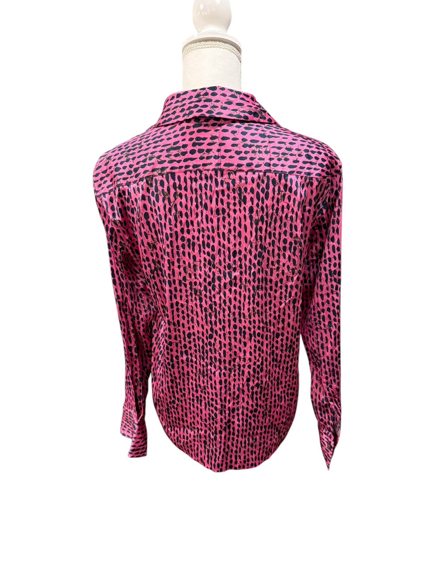 New Caliban Button Front Blouse, IT Size 40