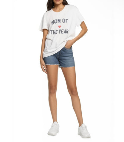 New Favorite Daughter T-Shirt, XL White Graphic Tee Mom Of The Year