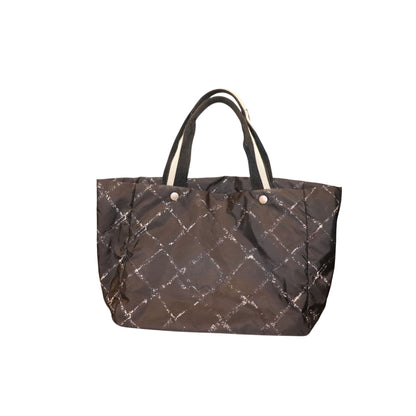 Chanel Travel Line Nylon Tote Bag with COA