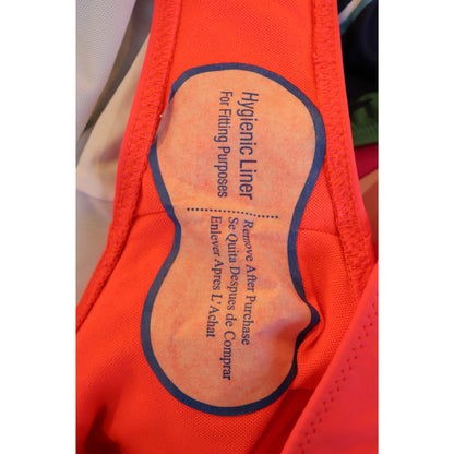Good American Neon Pink Bikini Bottoms Size 4 Nylon & Elastane Blend Fully Lined New With Hygienic Liner Made In China
