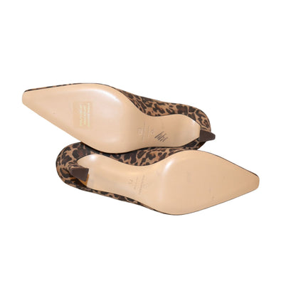 Bruno Magli  Leopard Print Heels, 7.5 NWT
