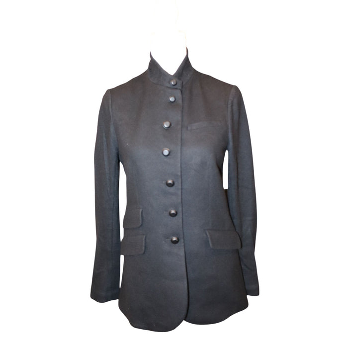 rag & bone black wool Slade blazer, Size 4 NWT