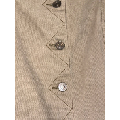 Isabel Marant Étoile Beige Button-Front Mini Skirt Size 42/US 10