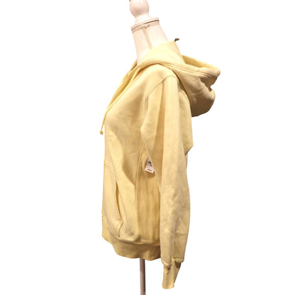 Aritzia TNA Cozy Fleece Boyfriend Hoodie, Yellow Lemongrass, XXS