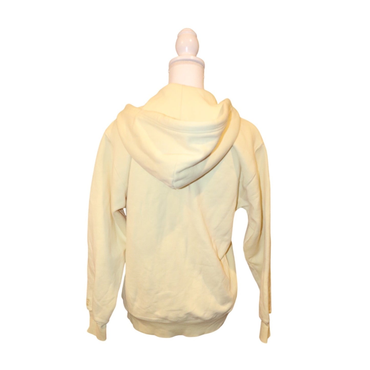 Aritzia TNA Cozy Fleece Boyfriend Hoodie, Yellow Lemongrass, XXS