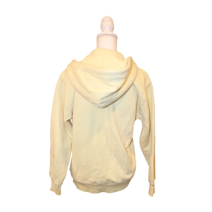 Aritzia TNA Cozy Fleece Boyfriend Hoodie, Yellow Lemongrass, XXS