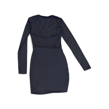 Meshki Astrid Long Sleeve Corset Mini Dress, XS