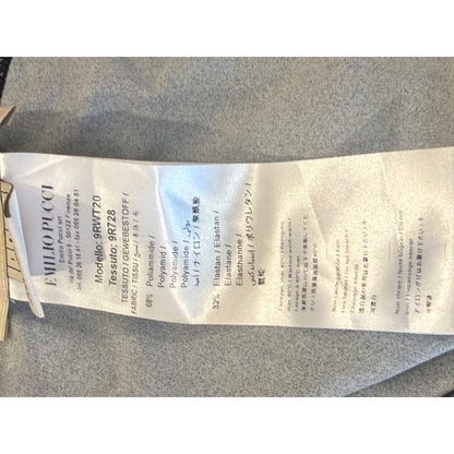 Emilio Pucci Printed Logo-Band Leggings, Size 12