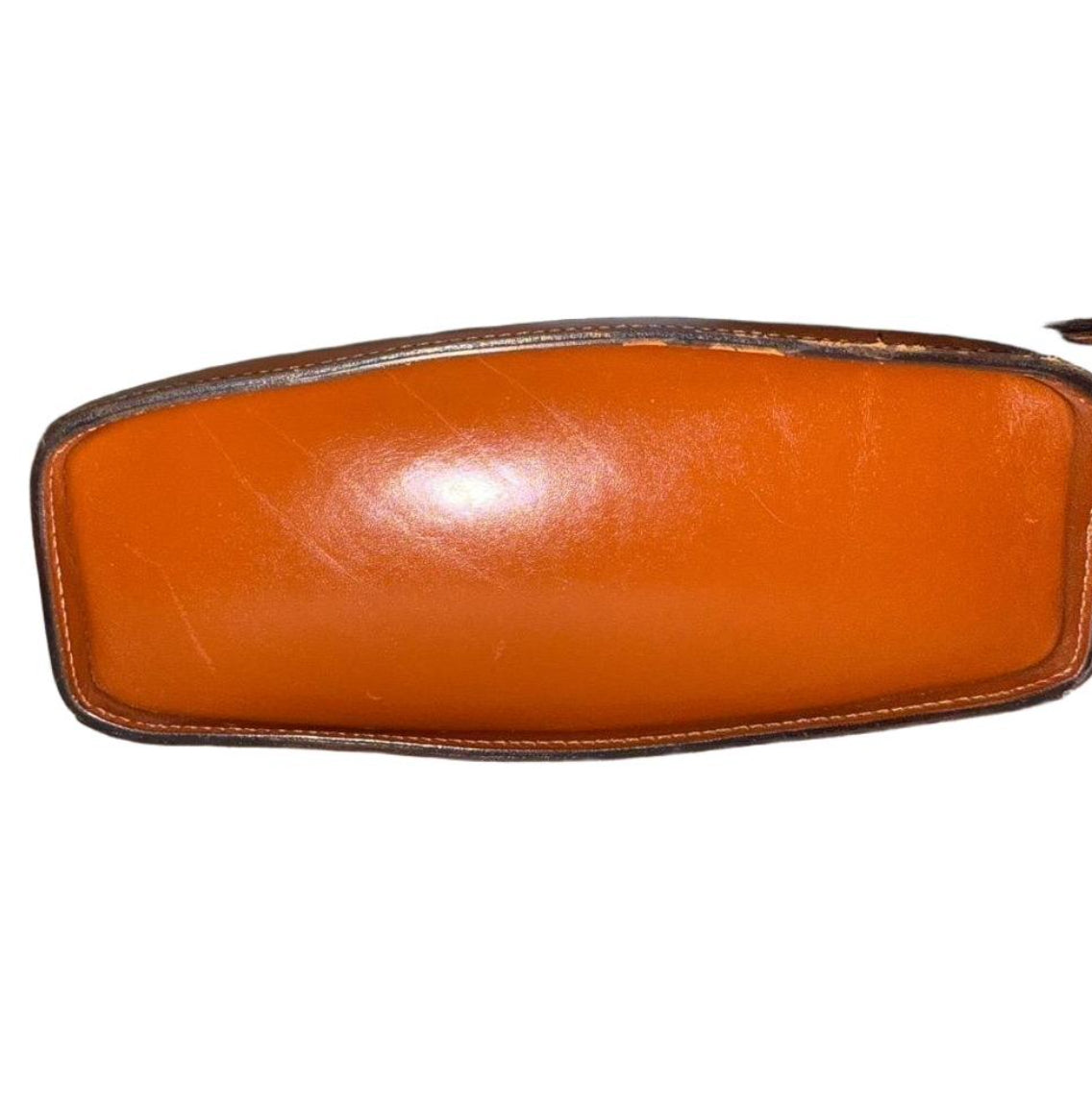 Fendi Vintage Janus Bag, Tan Textured Leather