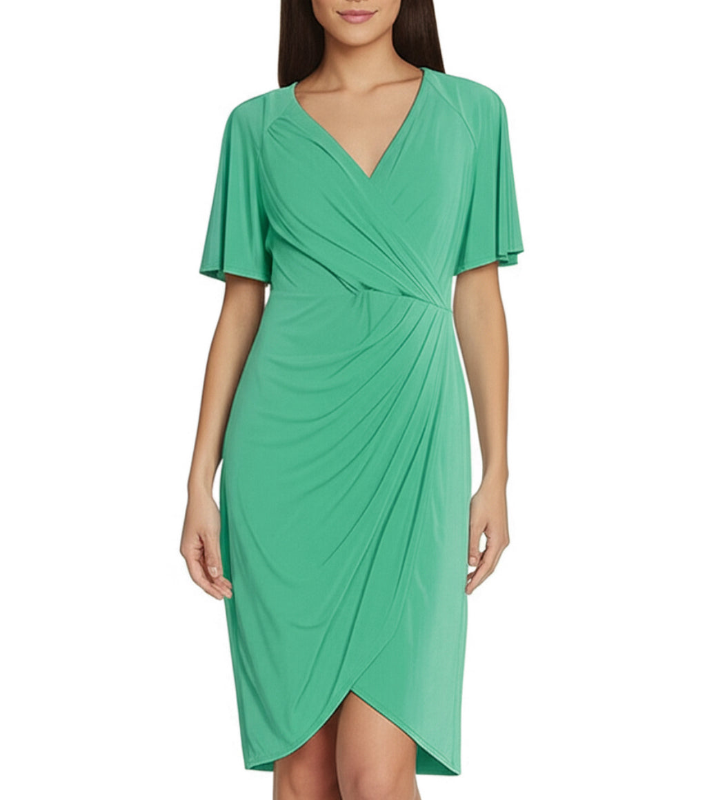 New Maggy London Womens Midi Dress Size 8