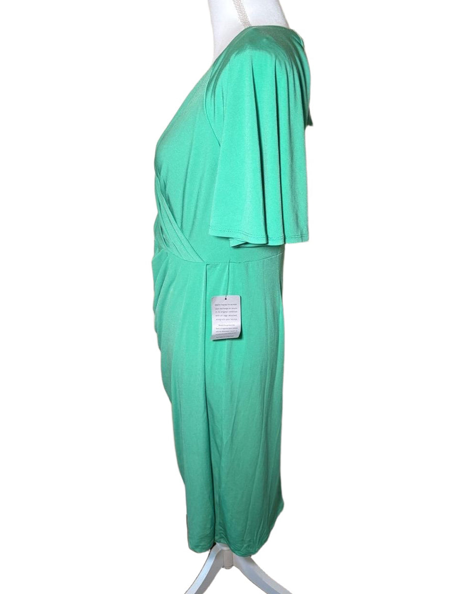 New Maggy London Womens Midi Dress Size 8
