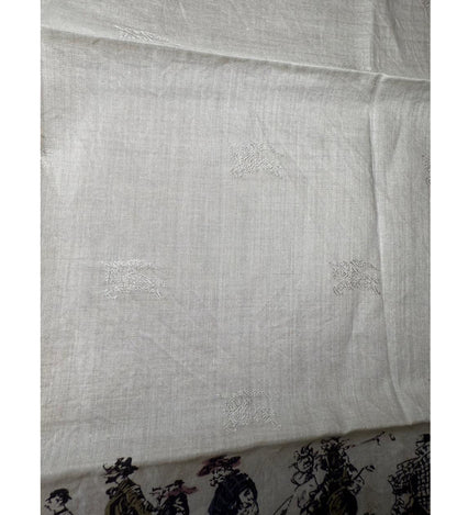 Vintage Burberrys Handkerchief Off-white Golf Print