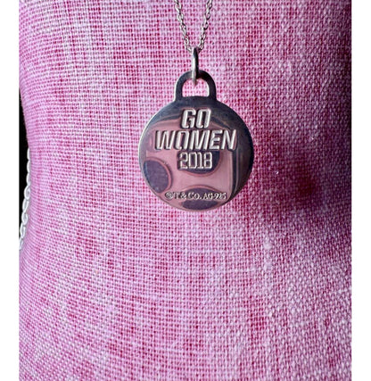 Tiffany & Co Necklace Silver Pendant Nagoya Women Marathon 2018 Finisher