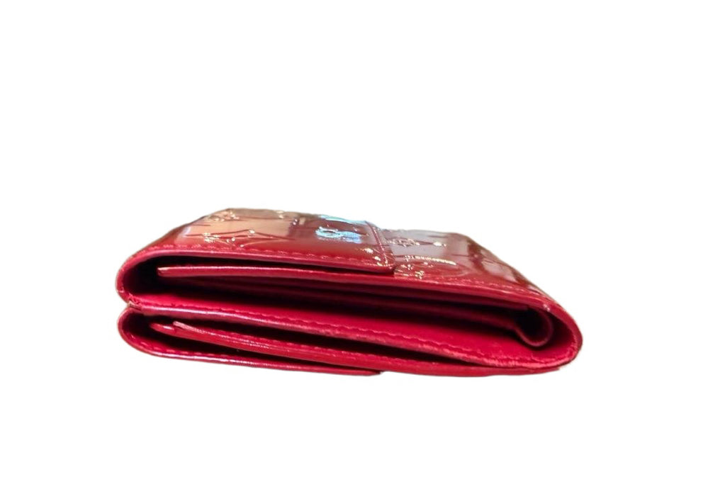 Louis Vuitton Red Vernis Wallet