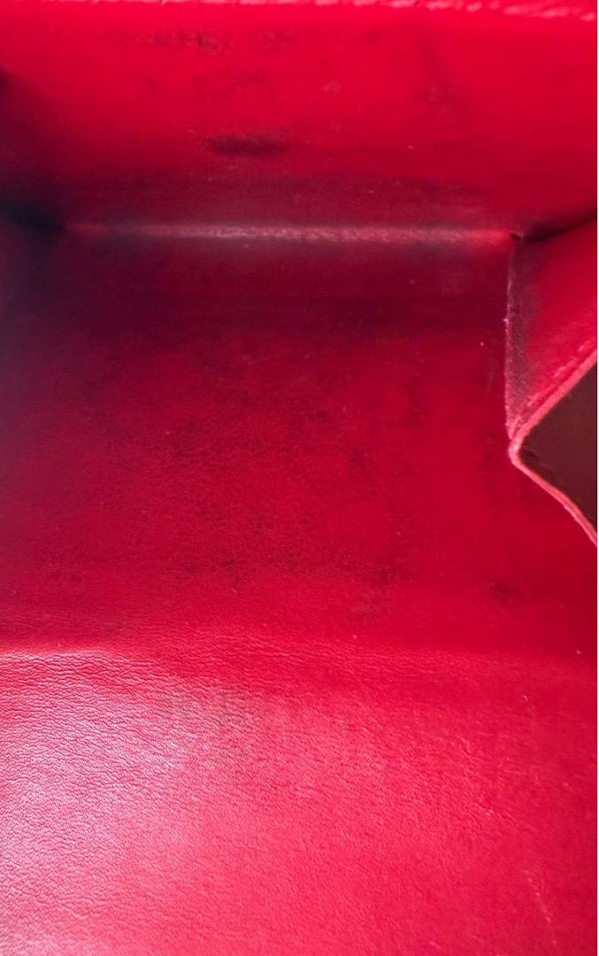 Louis Vuitton Red Vernis Wallet