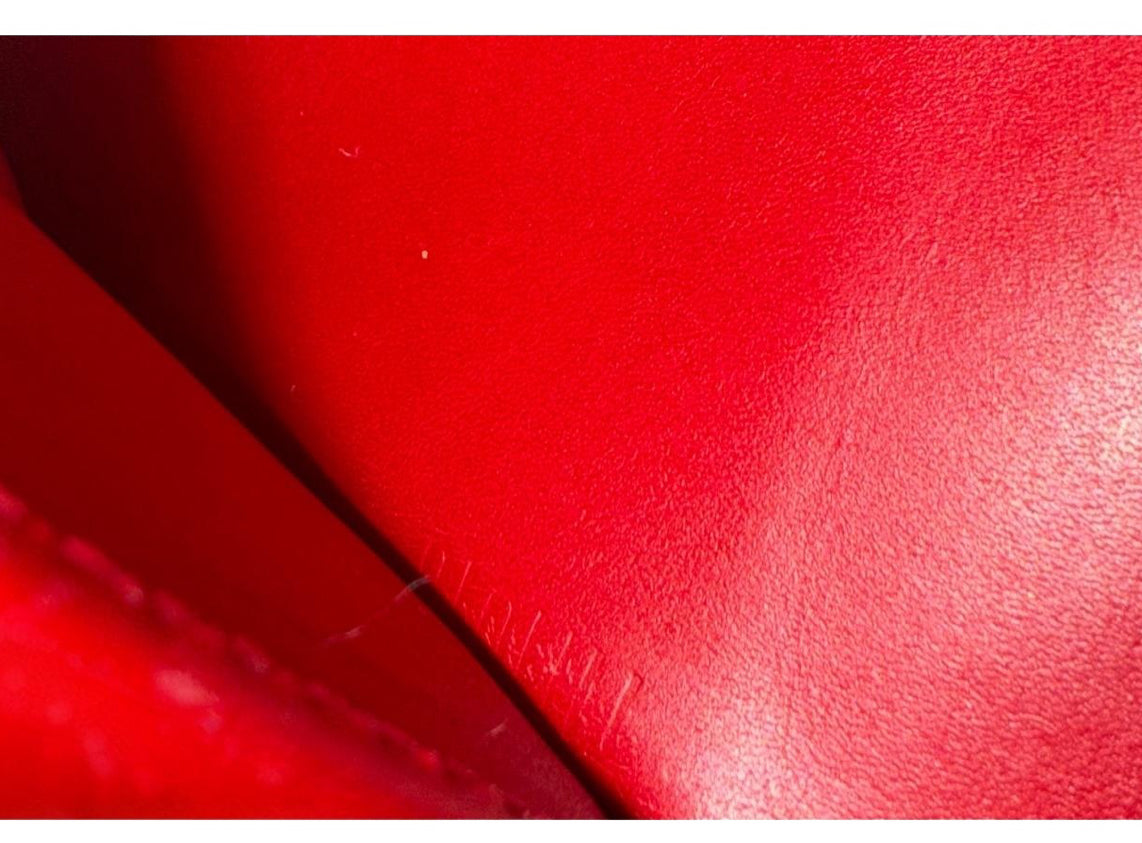 Louis Vuitton Red Vernis Wallet