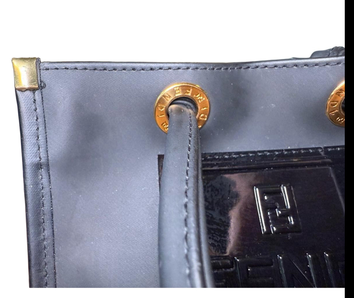 Vintage Fendi Micro Fazzuolo Tote