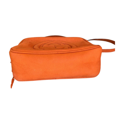 Gucci Rust Orange Suede Crossbody Soho Bag