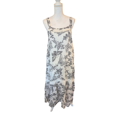 Johnny Was Womens Butterfly Print Maxi Dress S NWT